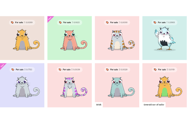 Cute Cat Stickers for Sale