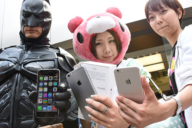 蘋果iPhone在日本市佔衝破60％ 創新紀錄