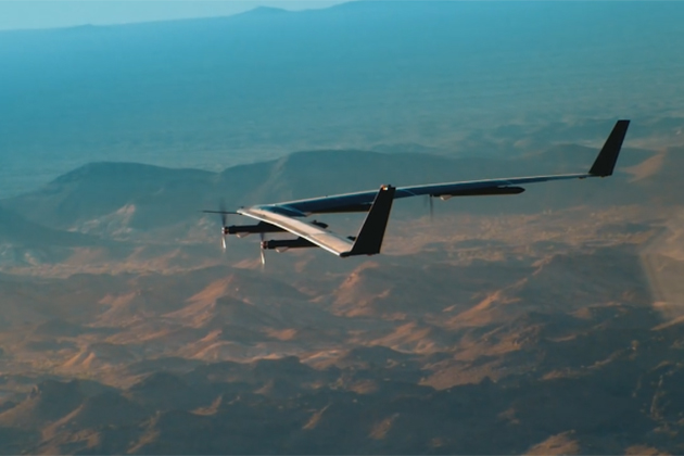 Facebook的Aquila無人機完成第2次飛行測試 降落也完美