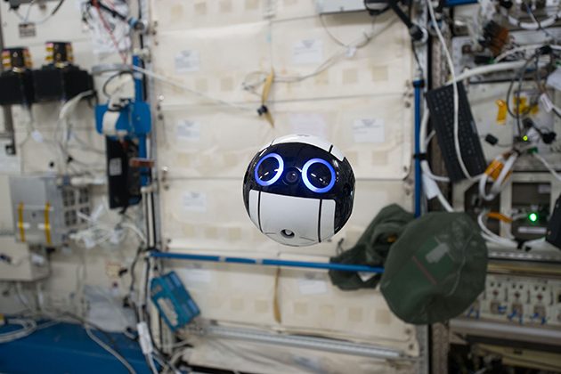 國際太空站新夥伴 球型機器人「Int-Ball」超可愛