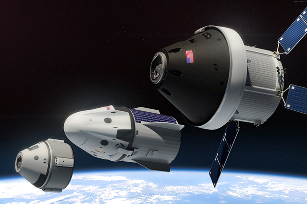 SpaceX和波音終於要載太空人2018年前進ISS