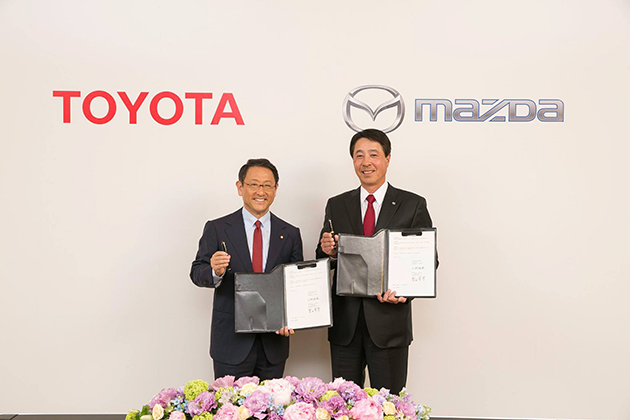為抓住電動車救命索 日本TOYOTA與MAZDA宣布合作