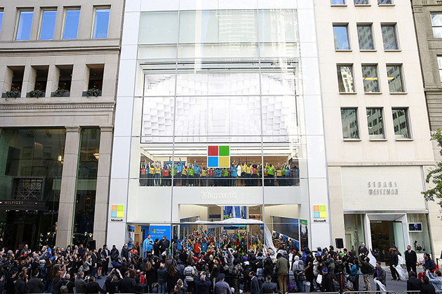 微軟要在倫敦開設新的旗艦店了 就在蘋果對街