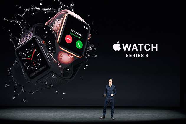遠傳李彬：Apple Watch 3 Cellular版將登台