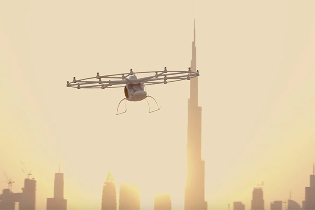 計程「機」成真！杜拜測試全球首架載客無人機