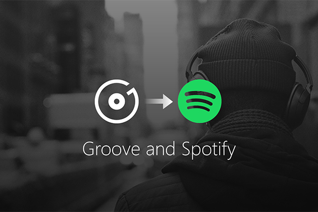 微軟終於換掉Groove音樂 宣布攜手Spotify！