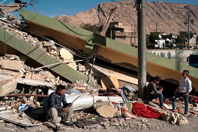 【最新】兩伊邊界規模7.3強震 逾450人死亡、7000人受傷