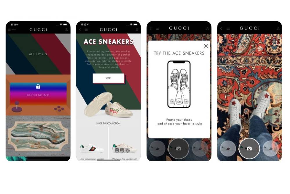 網路買鞋怕尺寸不合？Gucci推「AR試穿」 不用出門也能在家輕鬆選購