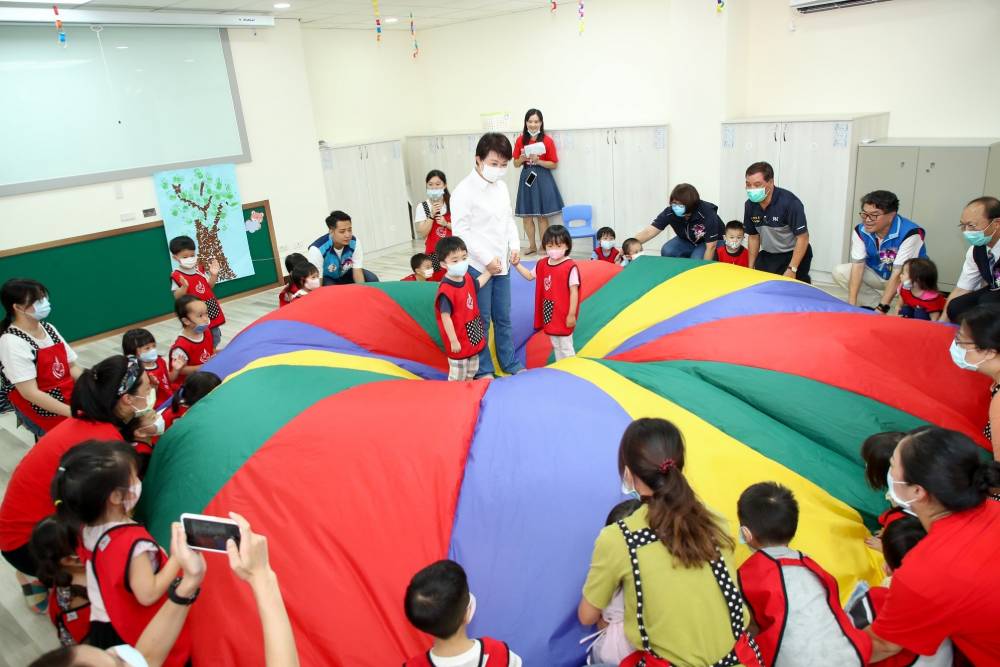 台中今年第4家非營利幼兒園落成啟用 11