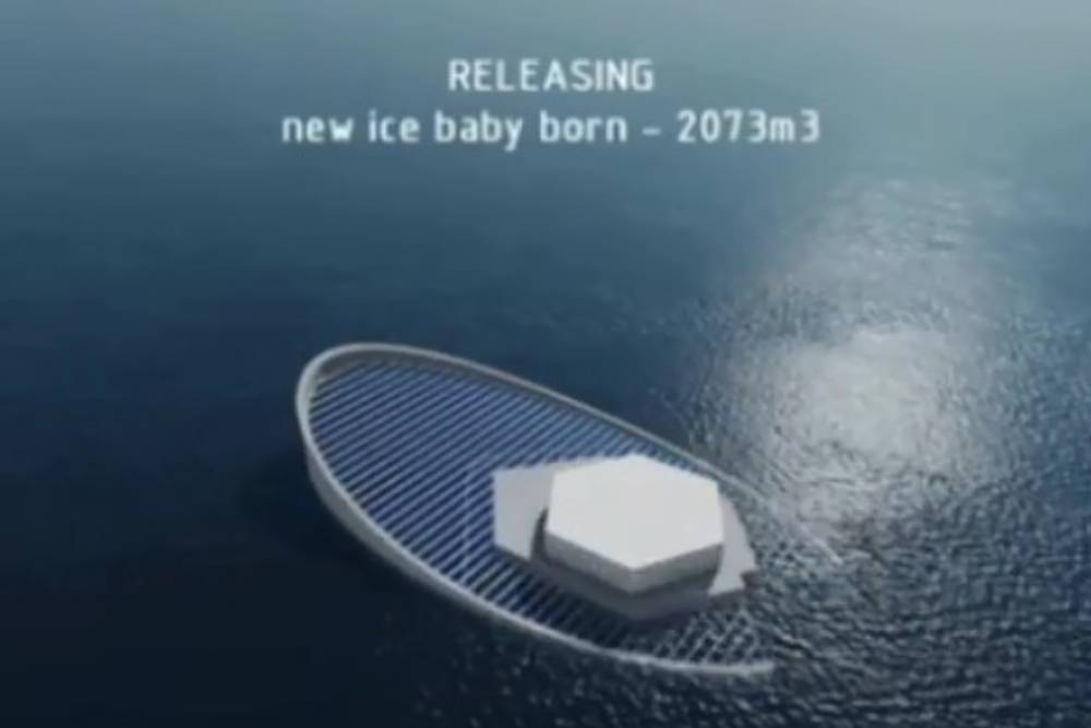 北極熊不怕沒有家！科學家打造建冰潛水艇　盼邊開邊造冰山