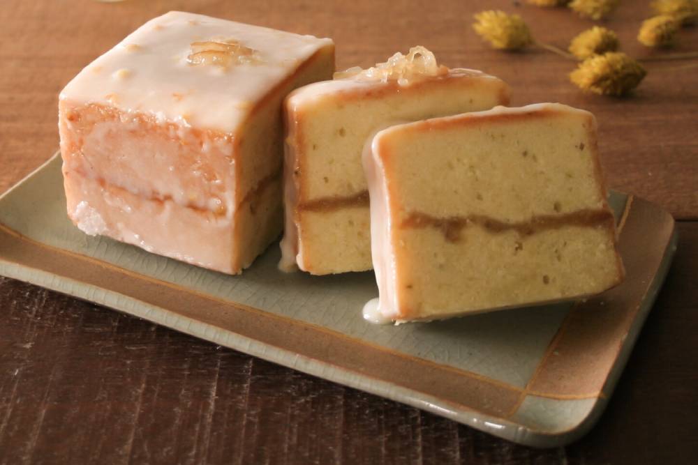 【圖二】高原甜點－桂花磅蛋糕