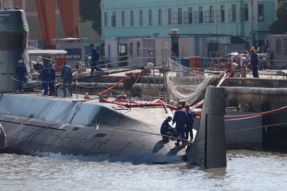 一張照片看出致命缺失 張競：中共新式潛艦有意外沉沒之虞