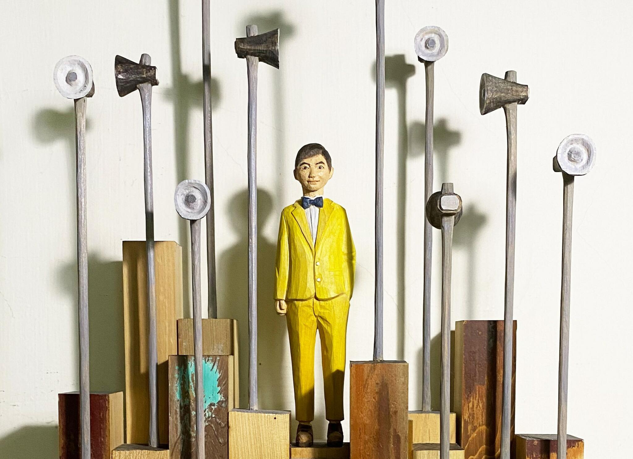 黃子佼x江基名 寶吉祥藝術中心展出雕塑收藏之道