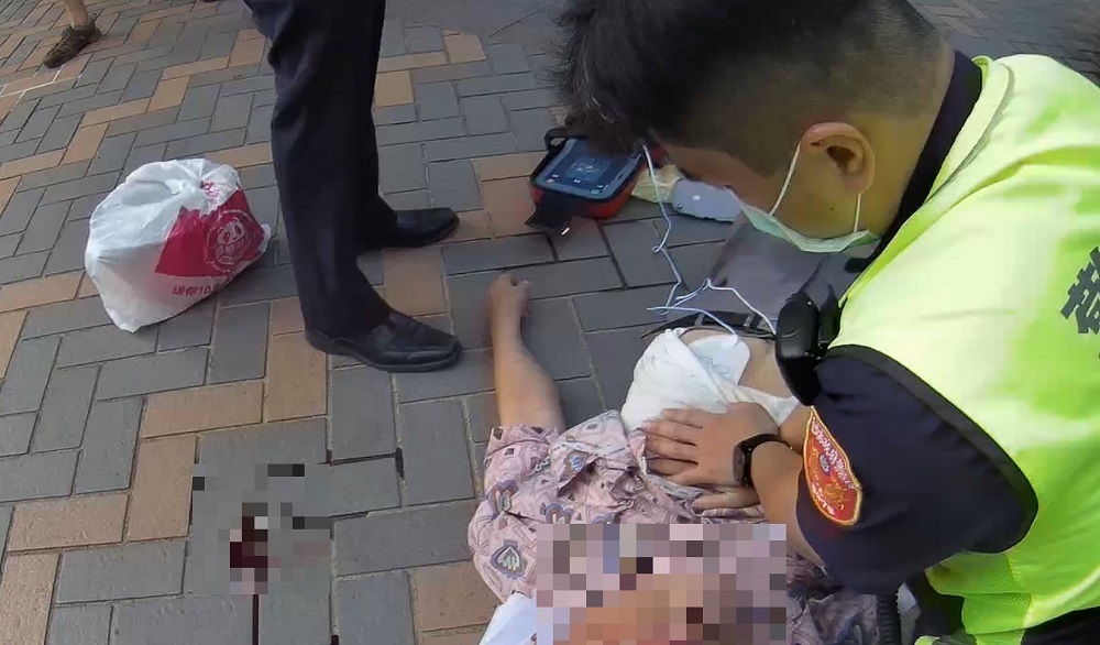 9旬翁外出修電鍋倒地昏迷　警民聯手CPR成功救命