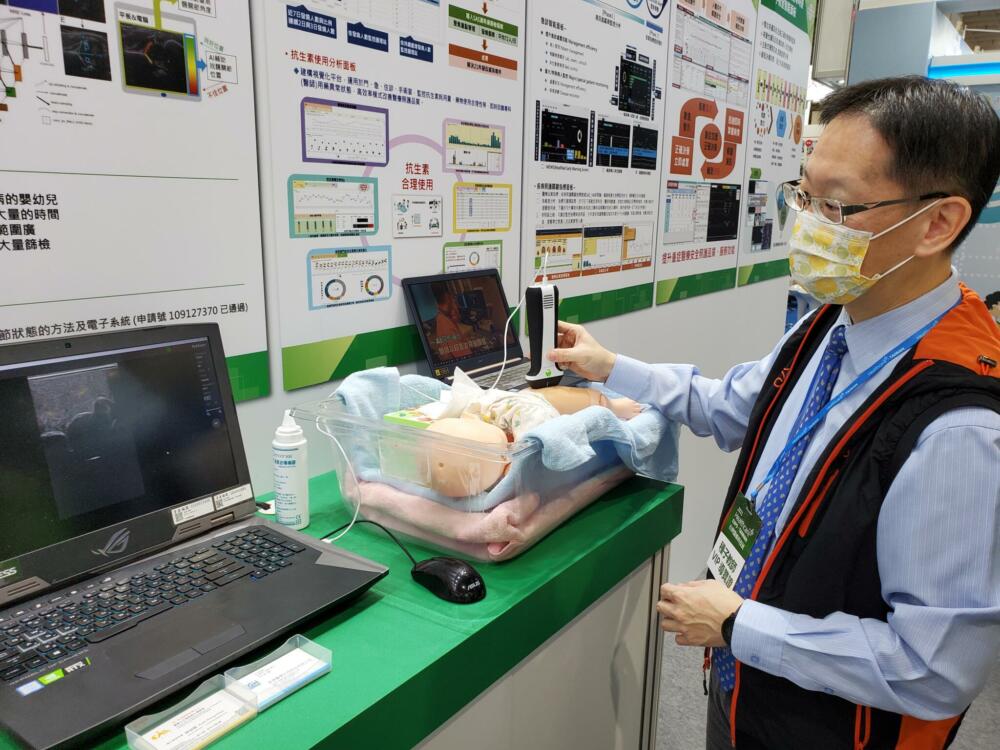 醫療科技展「AI」最亮點！   長庚醫院人工智慧超音波搶救嬰兒長短腿