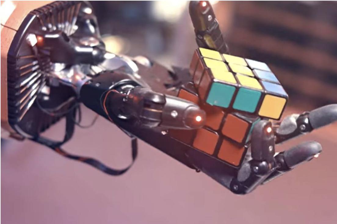 單手解開魔術方塊僅花4分鐘　機器人新技術將助人解決艱難問題