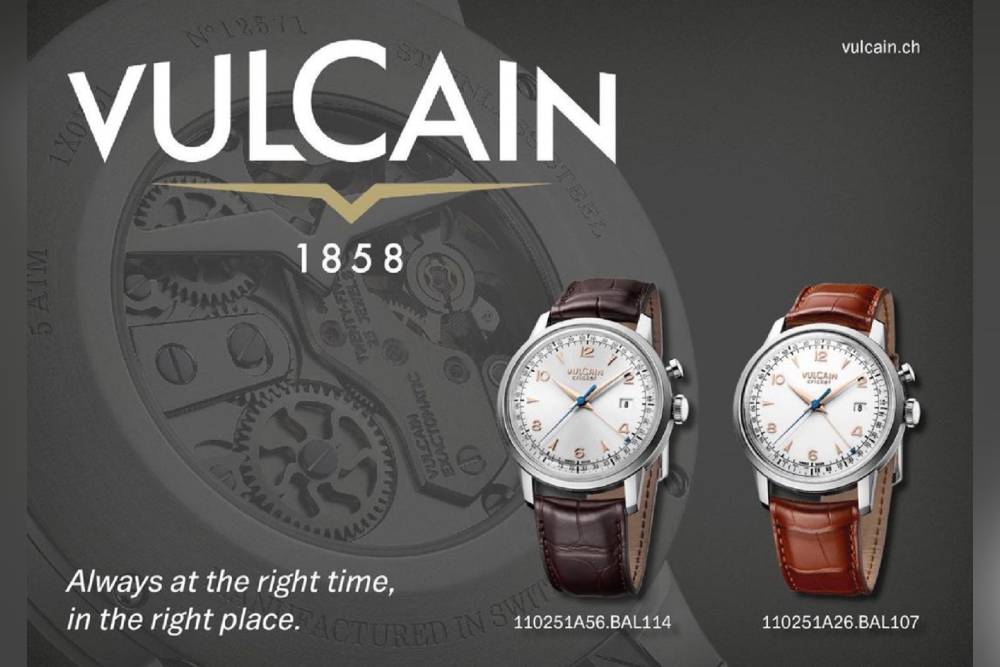 老牌VULCAIN再出發 復刻1947總統系列回歸腕錶經典