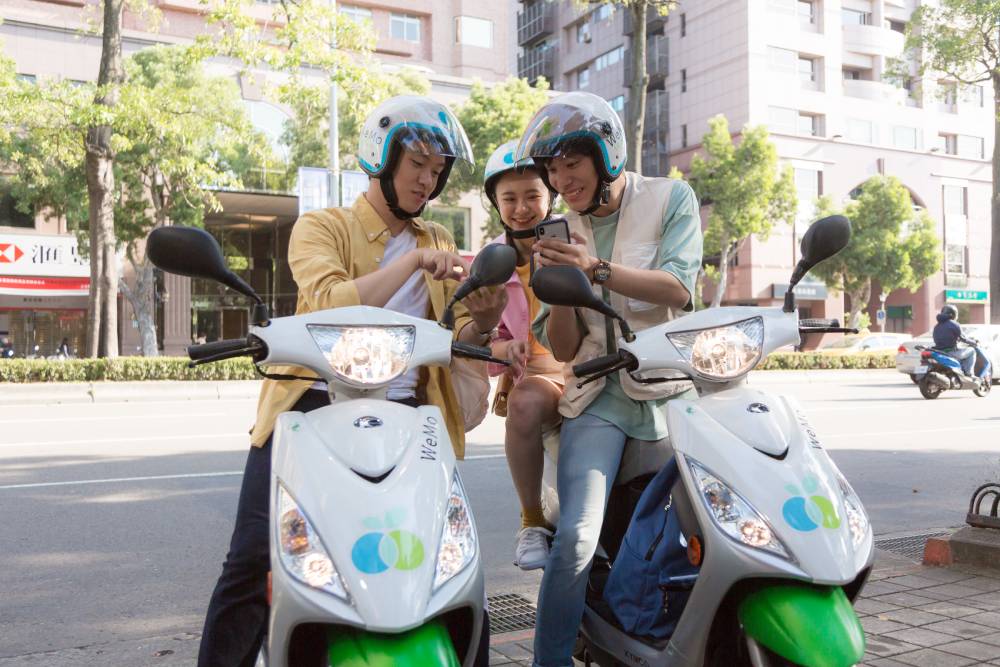 WeMo Scooter期望讓更多用戶體驗共享機車服務，提供最安心划算又環保的方式，提供民眾更 1