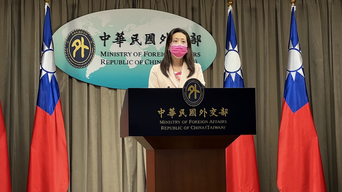 外交部發言人歐江安。