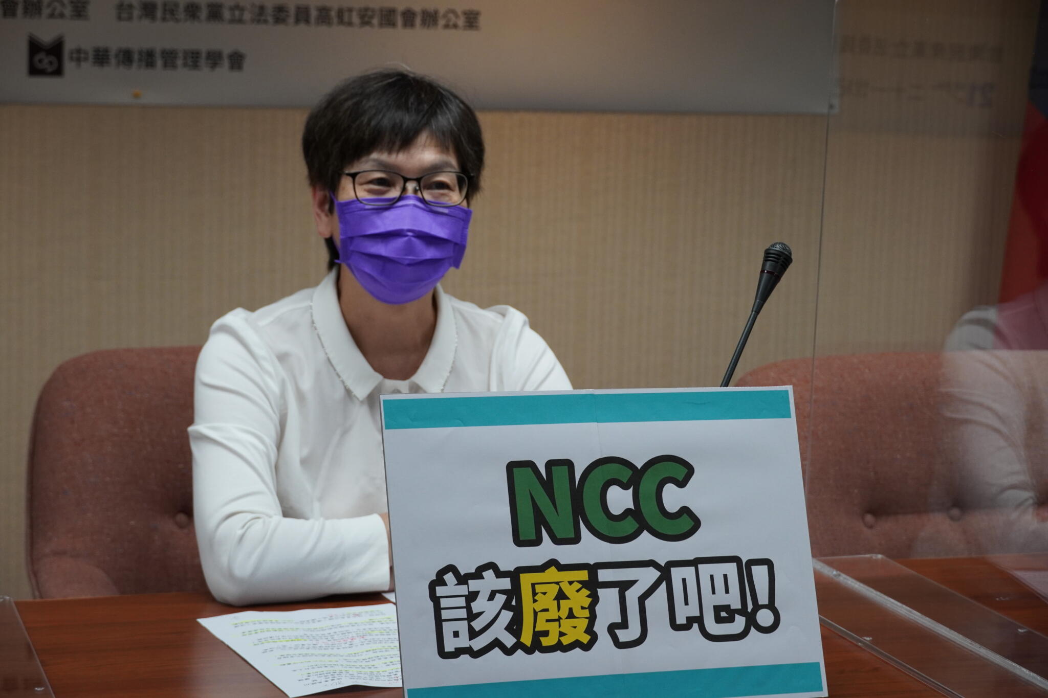 質疑NCC委員名單 蔡壁如：違背當初組織法中規範的宗旨