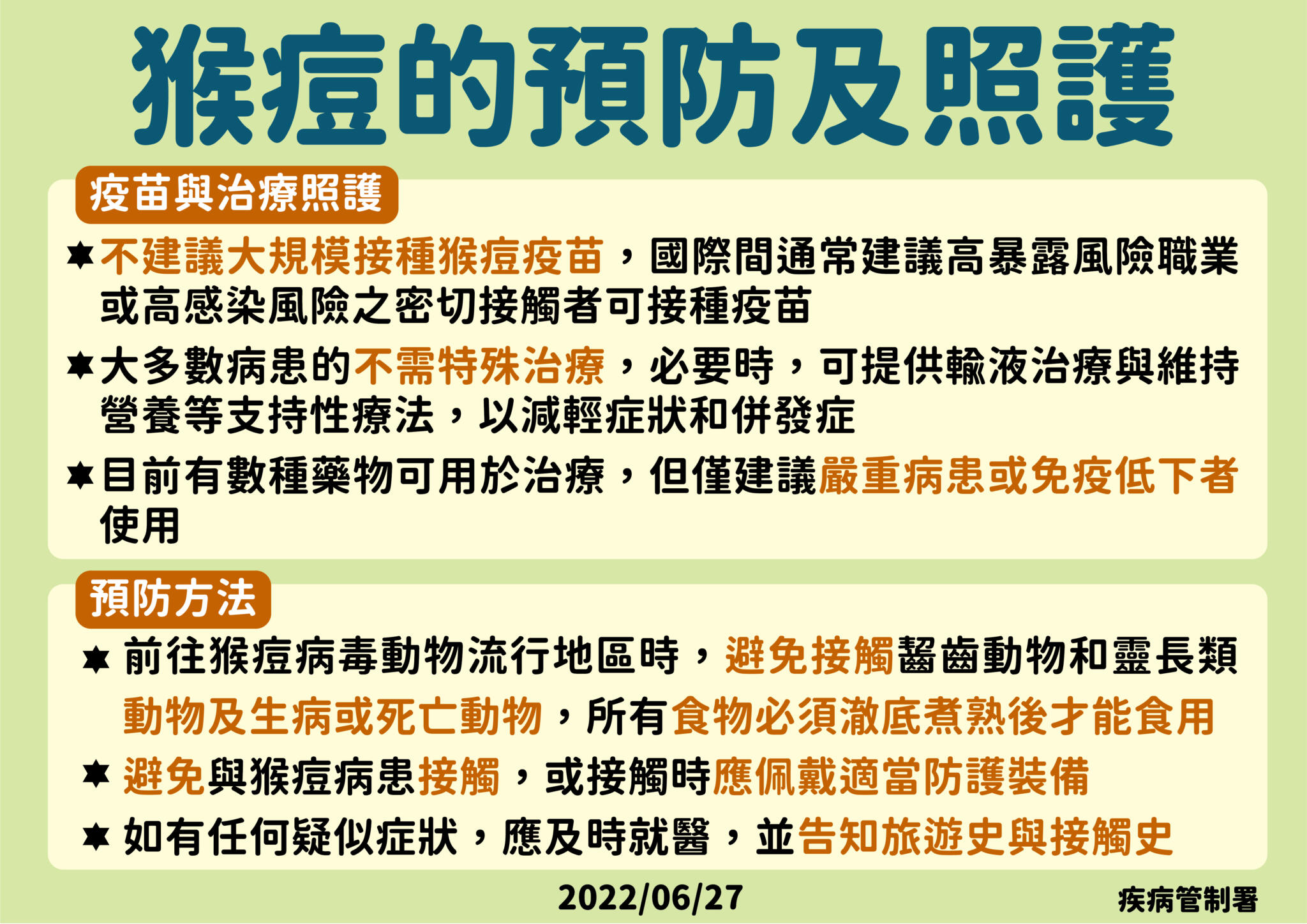 躲「猴痘」得這樣做！ 疾管署公布官方版預防要點、避開三大傳播方式 9