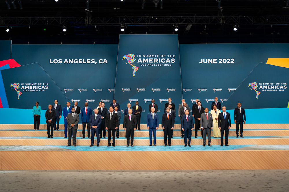 美國總統拜登在6月8日在洛杉磯主持第九屆「美洲高峰會」期間宣布發起「美洲經濟繁榮夥伴關係」倡議。