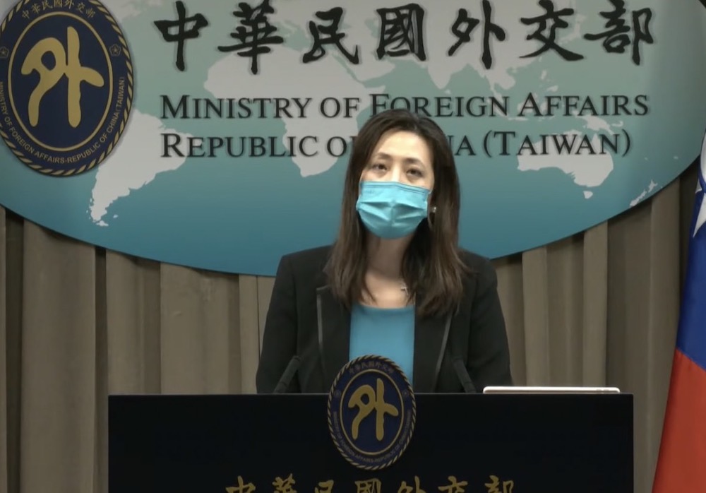 針對中共宣稱對台海，享有主權管轄，外交部發言人14日痛批，併吞台灣野心昭然若揭。