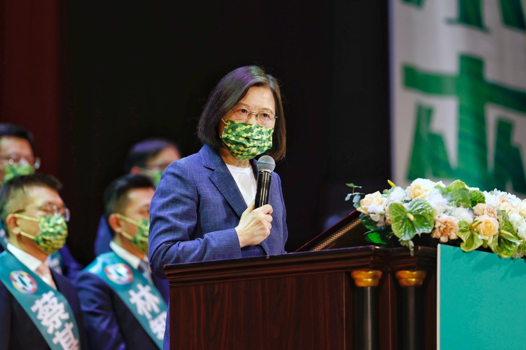 全代會／蔡英文：評估開放時程表重新爭取國際旅客來台灣| 蕃新聞