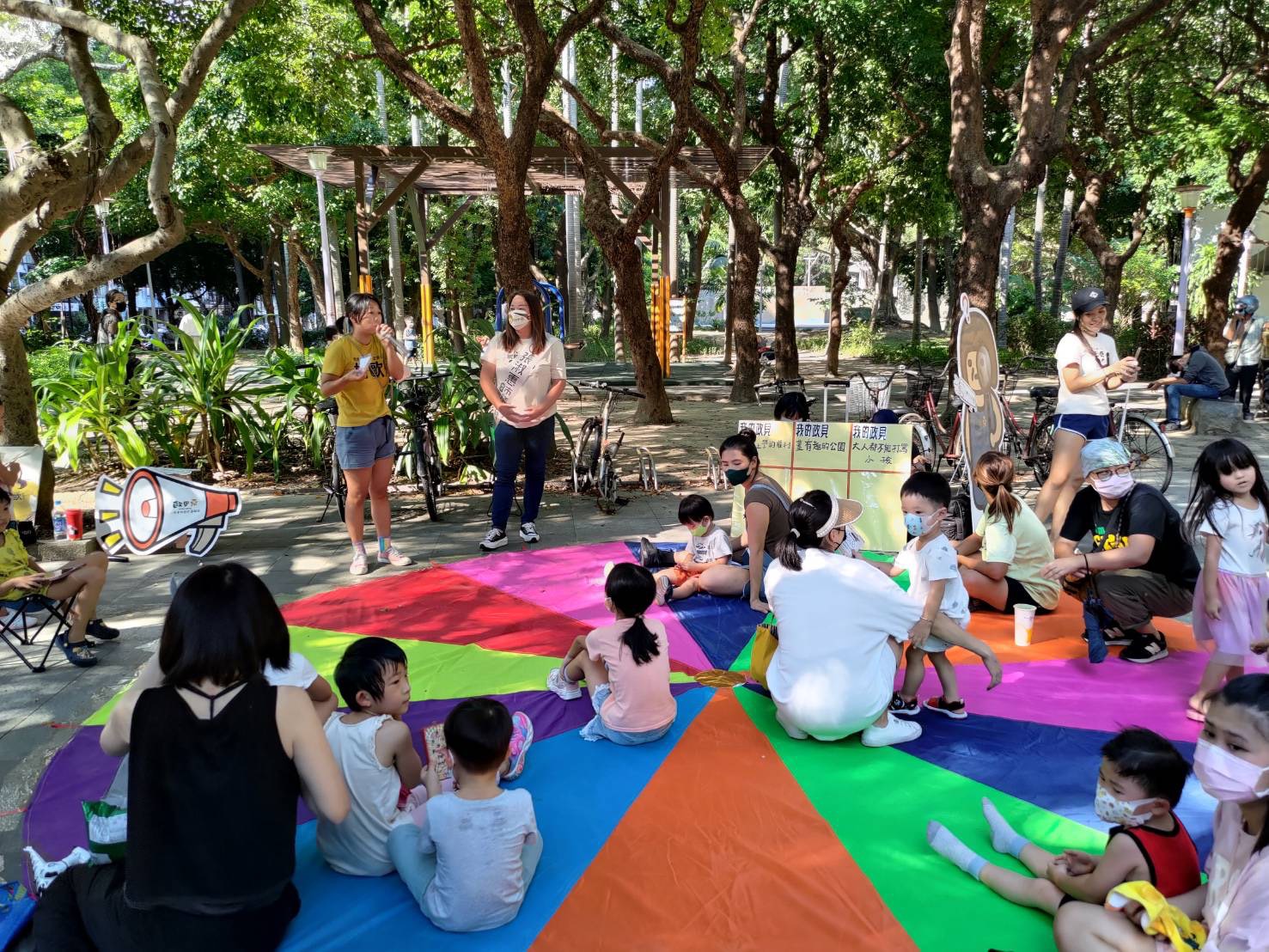 張淑惠關注親子、兒童人權、環境正義議題 辦板橋Play園遊會