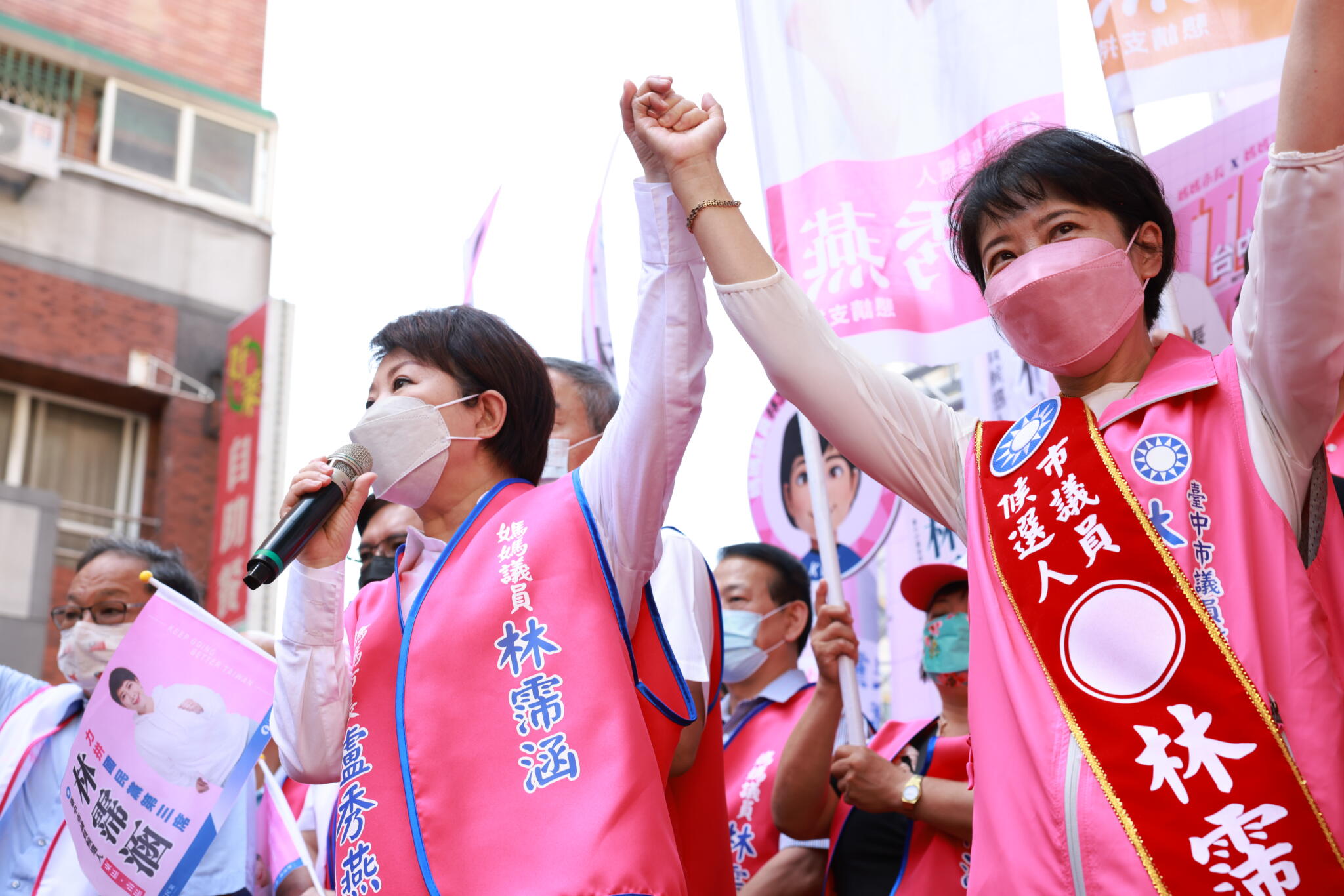 連拚兩場聯合競總成立 盧秀燕：媽媽市長挺媽媽議員