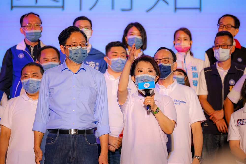 國民黨張善政謝龍介造勢 侯友宜盧秀燕鎮桃園 韓國瑜赴台南 9