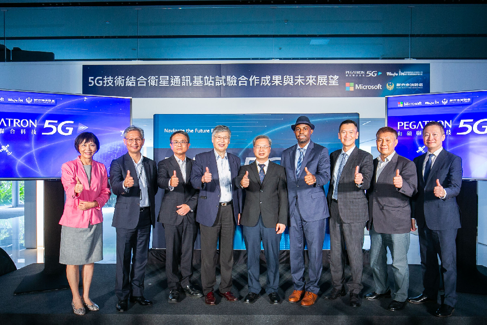 首台移動式5G專網系統 微軟攜手和碩創新科技打造智慧台灣 5