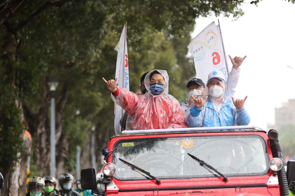 喊話台北市民不畏風雨去投票 蔣萬安：這是捍衛價值的聖戰