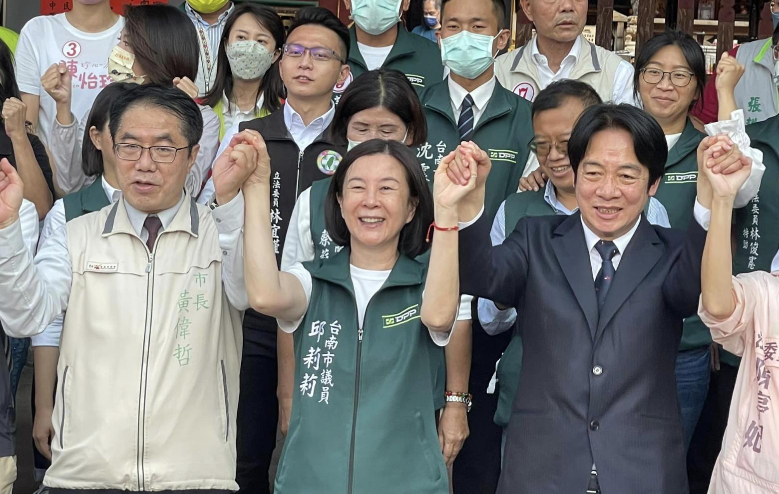 台南市議長選舉結果出爐 民進黨邱莉莉以36比21勝郭信良