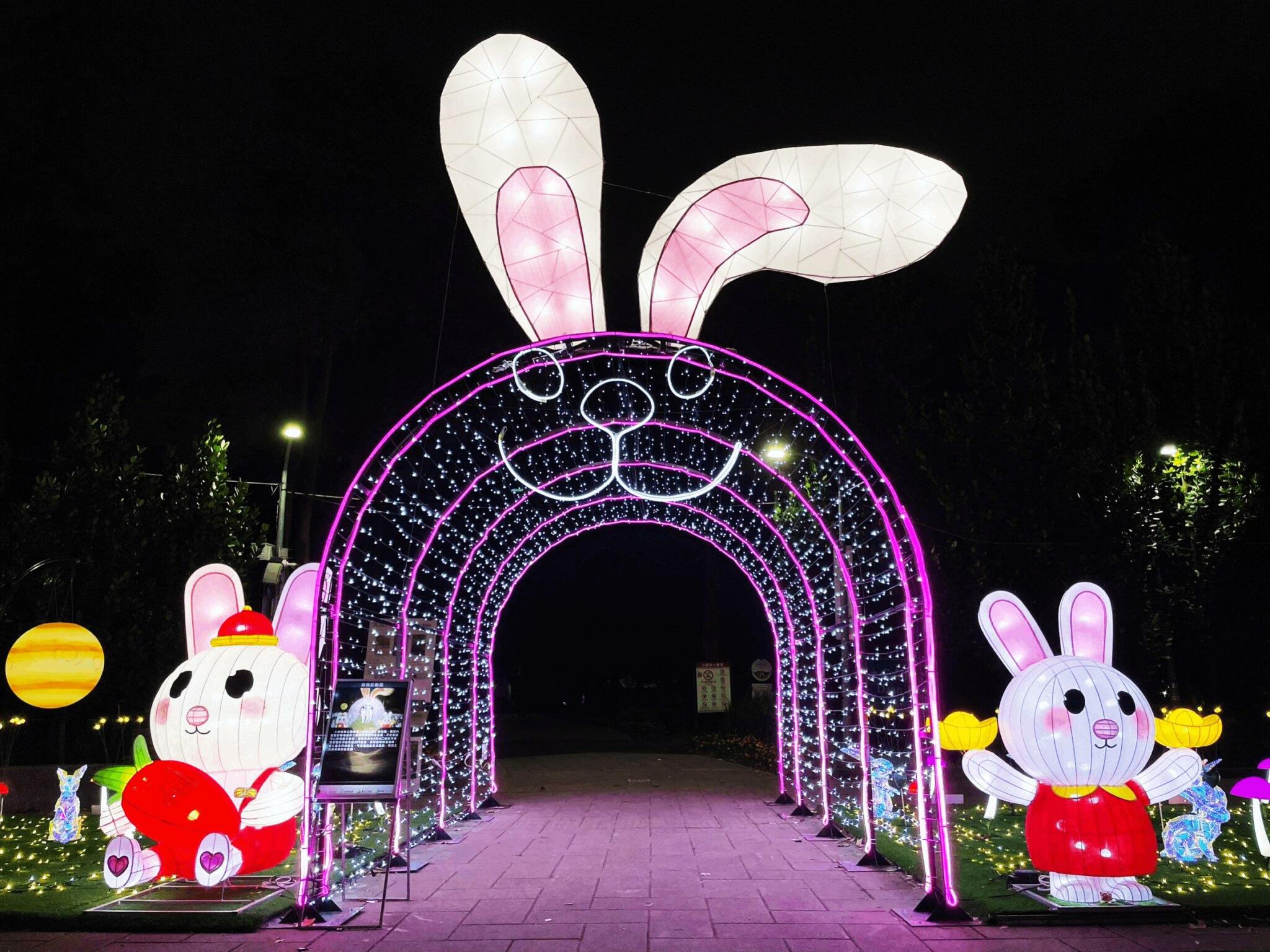 可愛兔燈會在台北！蔣市府推三區特色大不同
