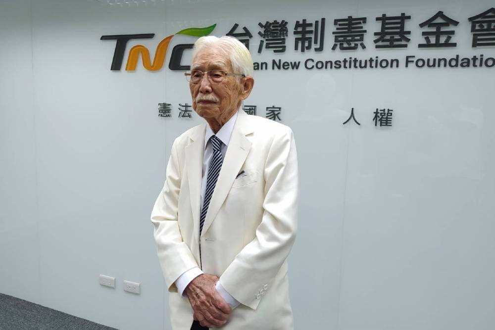 【有影】以台灣人為本　辜寬敏始終堅持台灣制憲國家正常化
