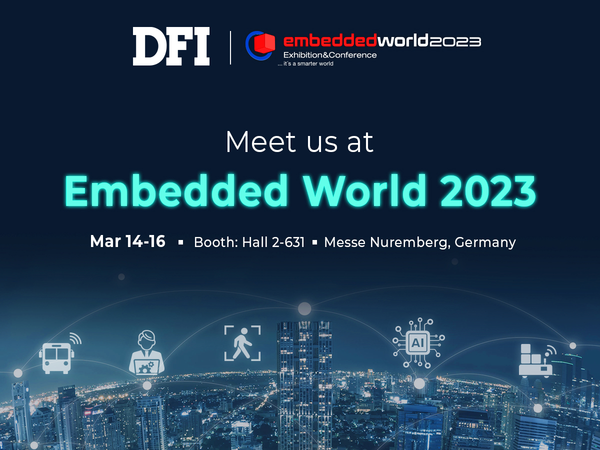 友通資訊將登Embedded World 2023 展示最新嵌入式產品、AIoT解決方案