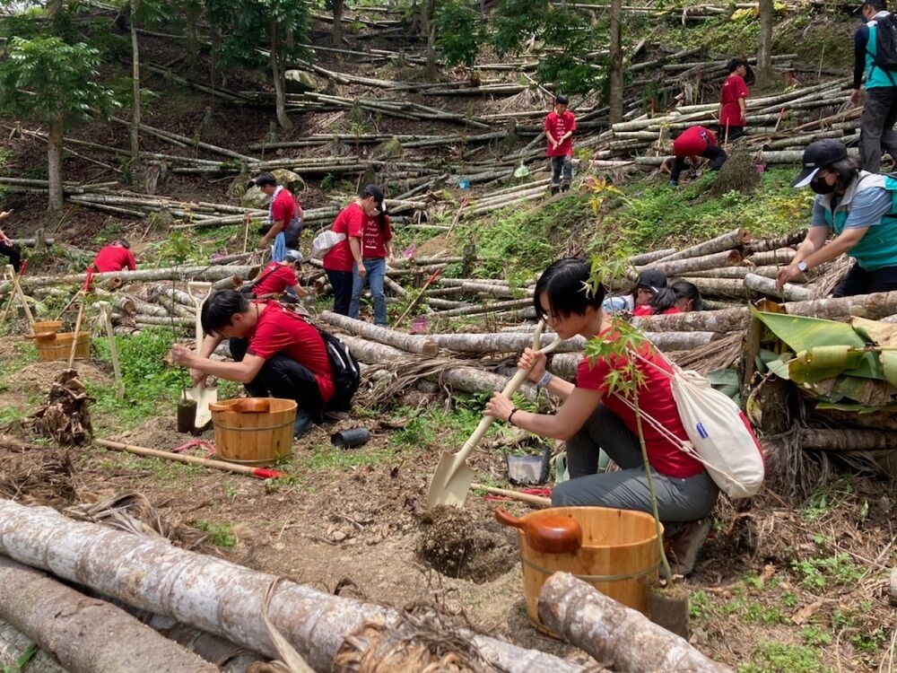 南投林管處攜手友信醫療集團　合力為復育森林盡心力