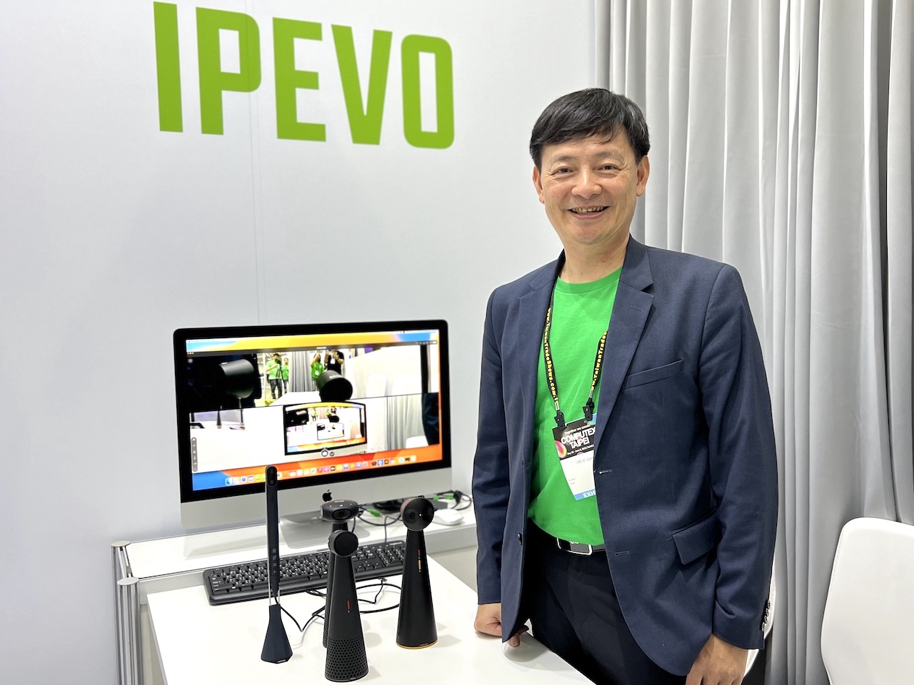 【有影】首度進軍COMPUTEX  IPEVO年度新品提供視訊溝通新體驗