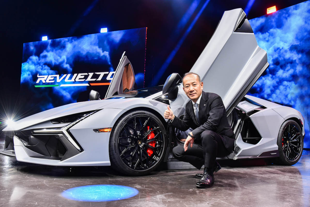 【有影】日本普利司通戰略聯盟Lamborghini  打造油電超跑Revuelto專屬輪胎