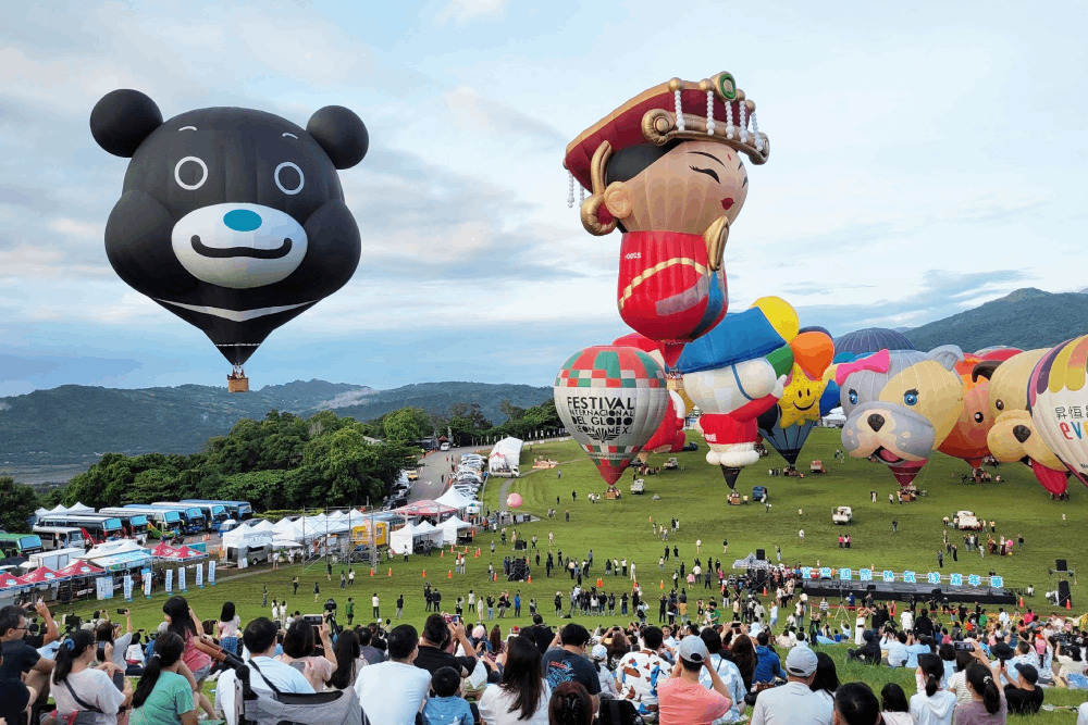 超萌熊讚熱氣球嘉年華亮相 下半年赴歐行銷台北觀光 272