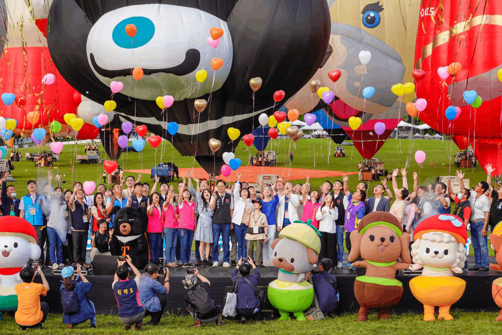 超萌熊讚熱氣球嘉年華亮相 下半年赴歐行銷台北觀光 274