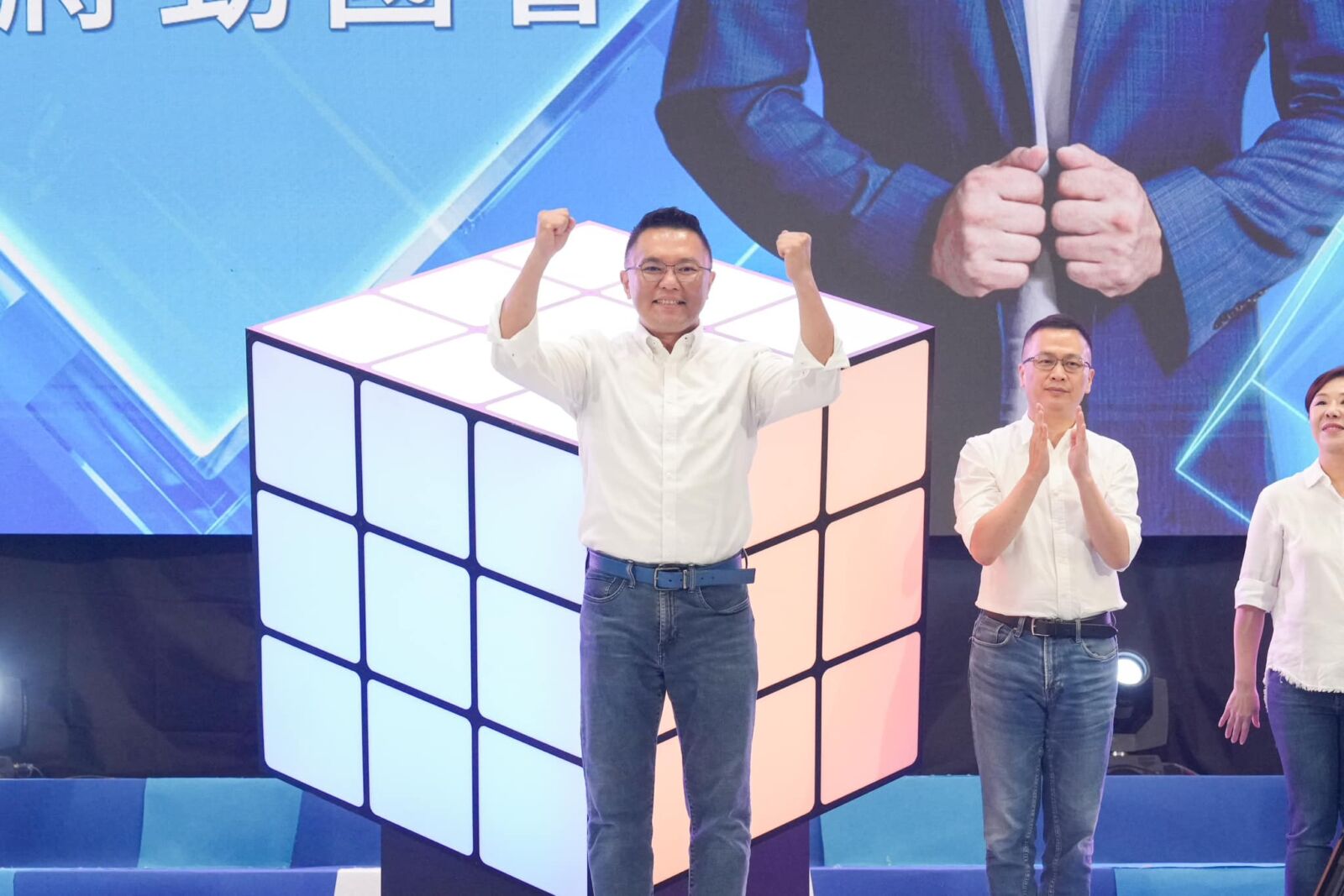 國民黨台北市第一選區立委參選人張斯綱。（張斯綱FB）