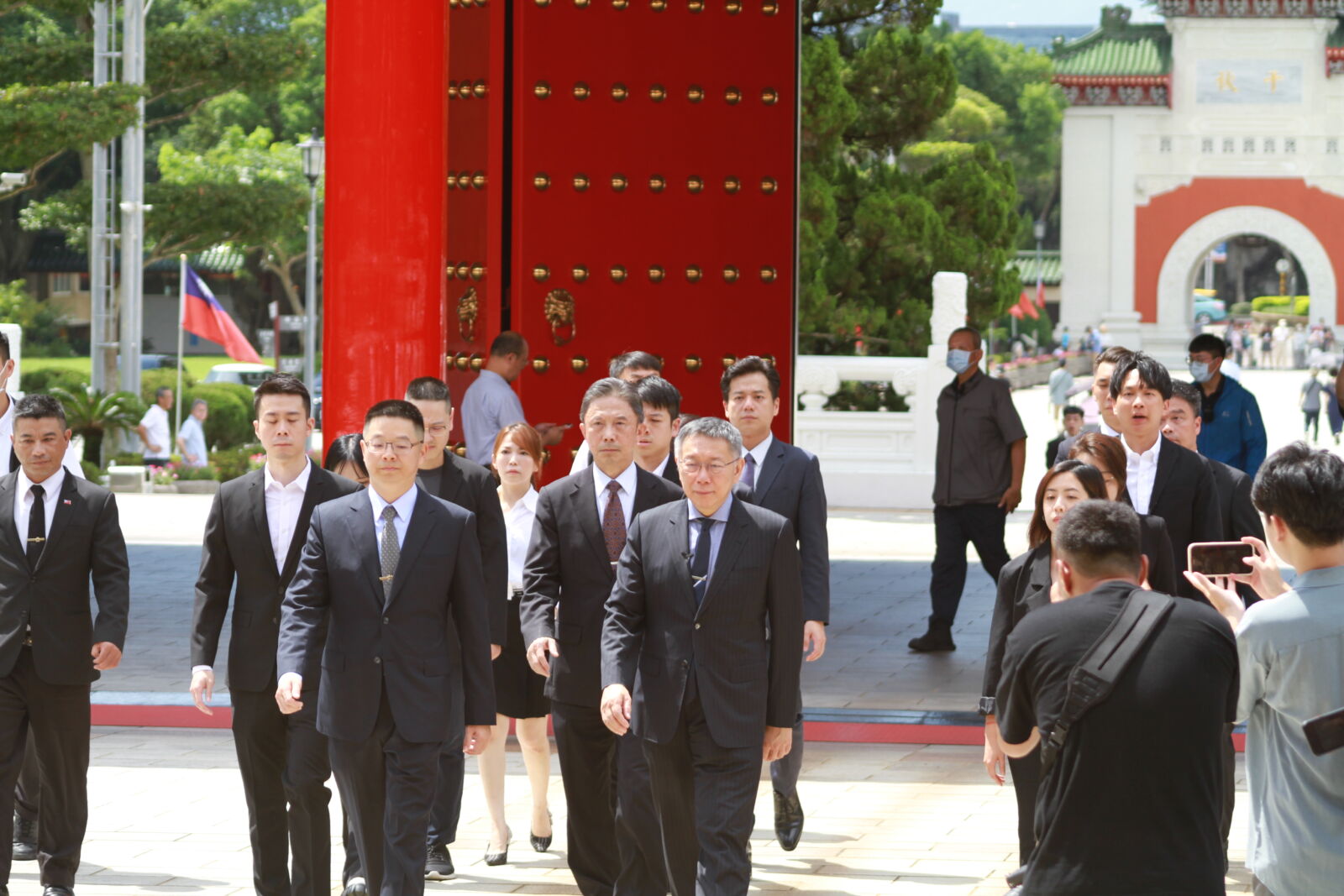 民眾黨總統參選人柯文哲。（方炳超攝）