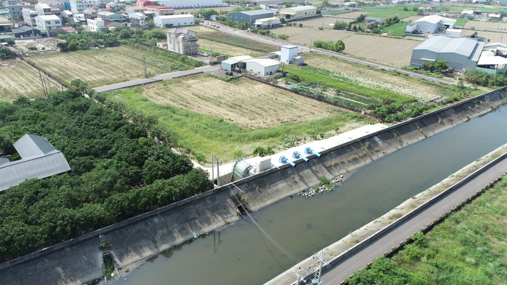 提升聚落防洪能力！安定抽水設施陸續完工投入運作 15