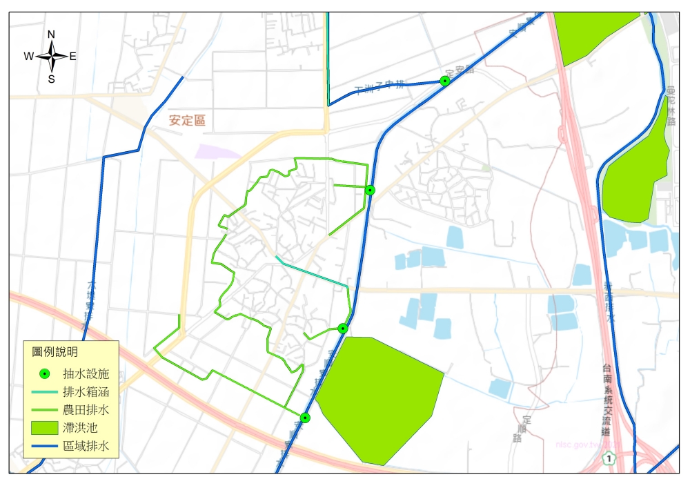 提升聚落防洪能力！安定抽水設施陸續完工投入運作 17