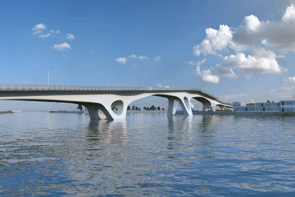 交通壅塞將獲解決 安平漁港跨港大橋決標拚117年完工