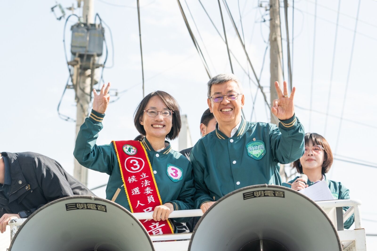 行政院長首次車掃二林 陳建仁：選對的人改變彰化 5