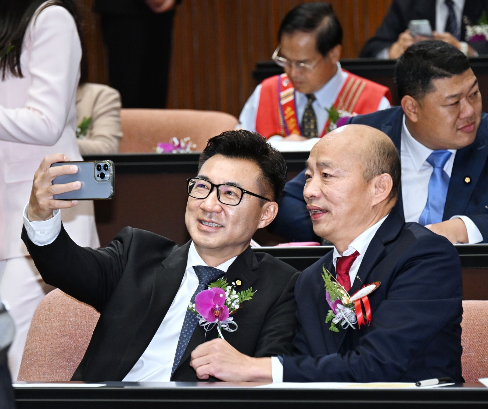 新國會／藍營團結沒跑票 江啟臣當選立法院副院長 5