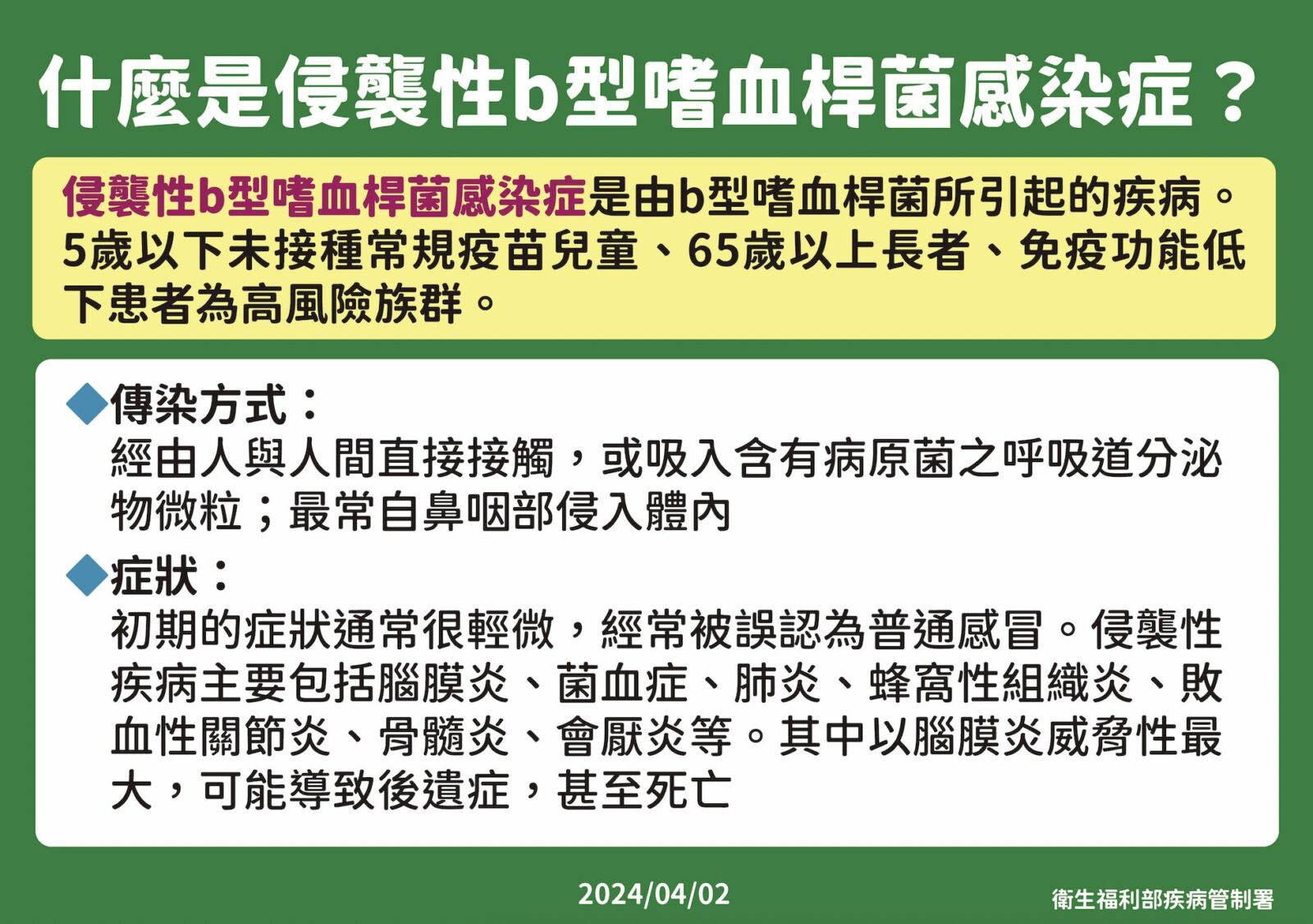 今年首例「侵襲性b型嗜血桿菌」！女畏寒發燒住院 打流感疫苗也有效 11